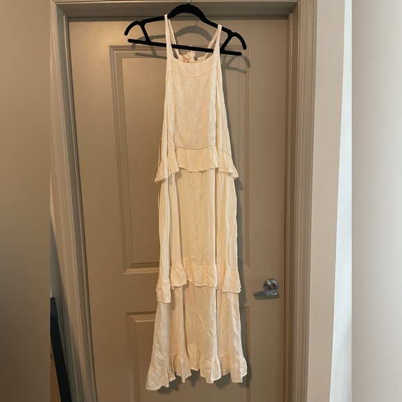 Maxi Cream Dress - Picture 1 of 6